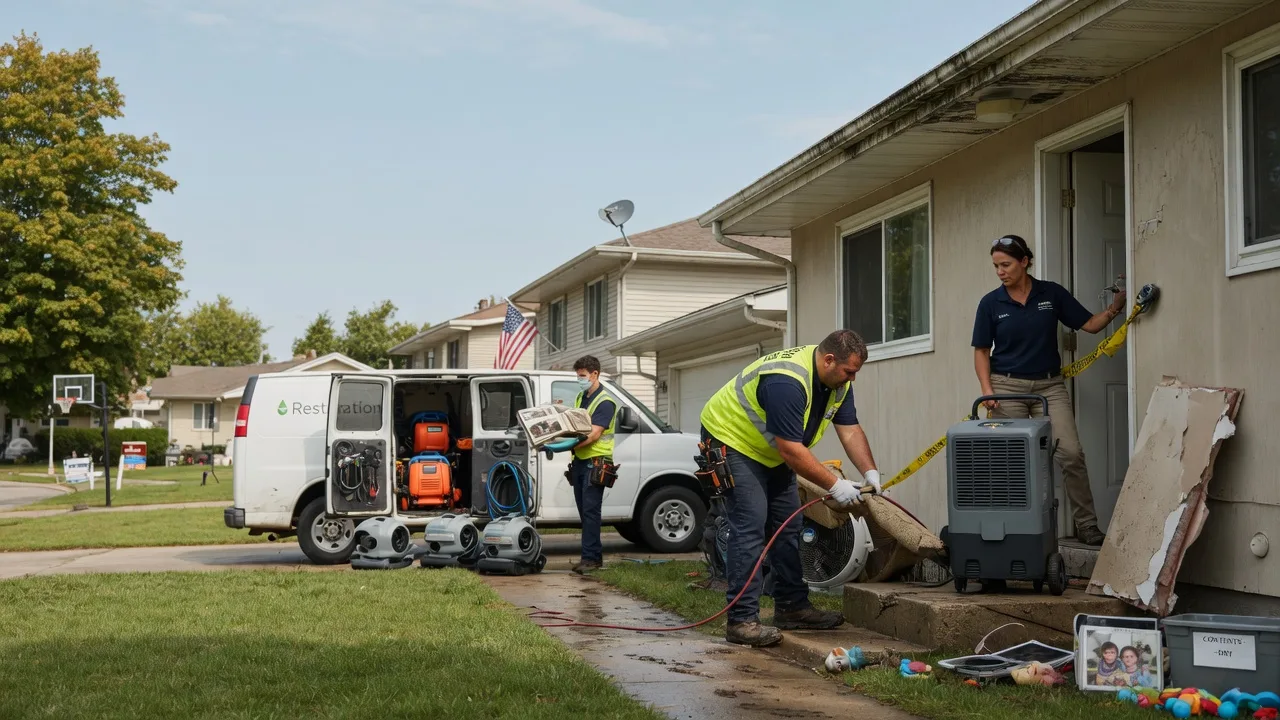 Water Damage Restoration in Milton, VT near me